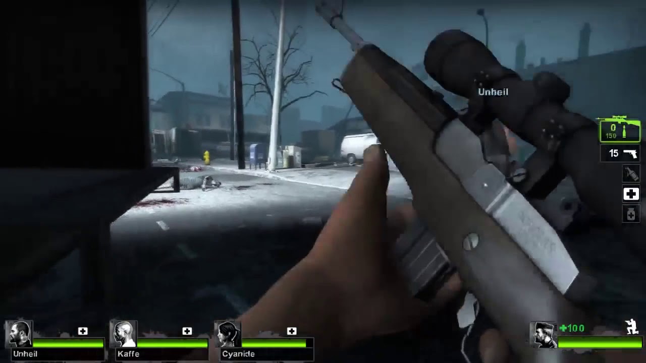 SovietWomble Livestream Left 4 Dead 2 (31st August 2014) Advanced Campaign & Versus part 1/2