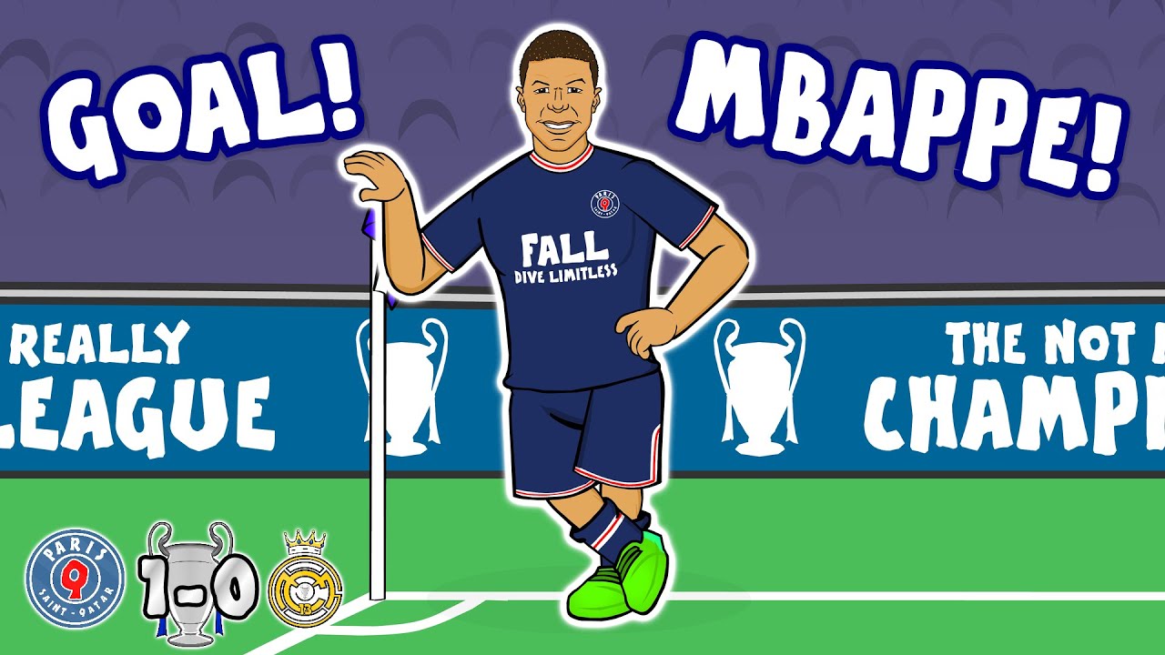 ГОЛ! КИЛИАН МБАППЕ! (ПСЖ против Реала, 1:0, Лига чемпионов 2022, 1/8 финала, Месси не реализовал ...