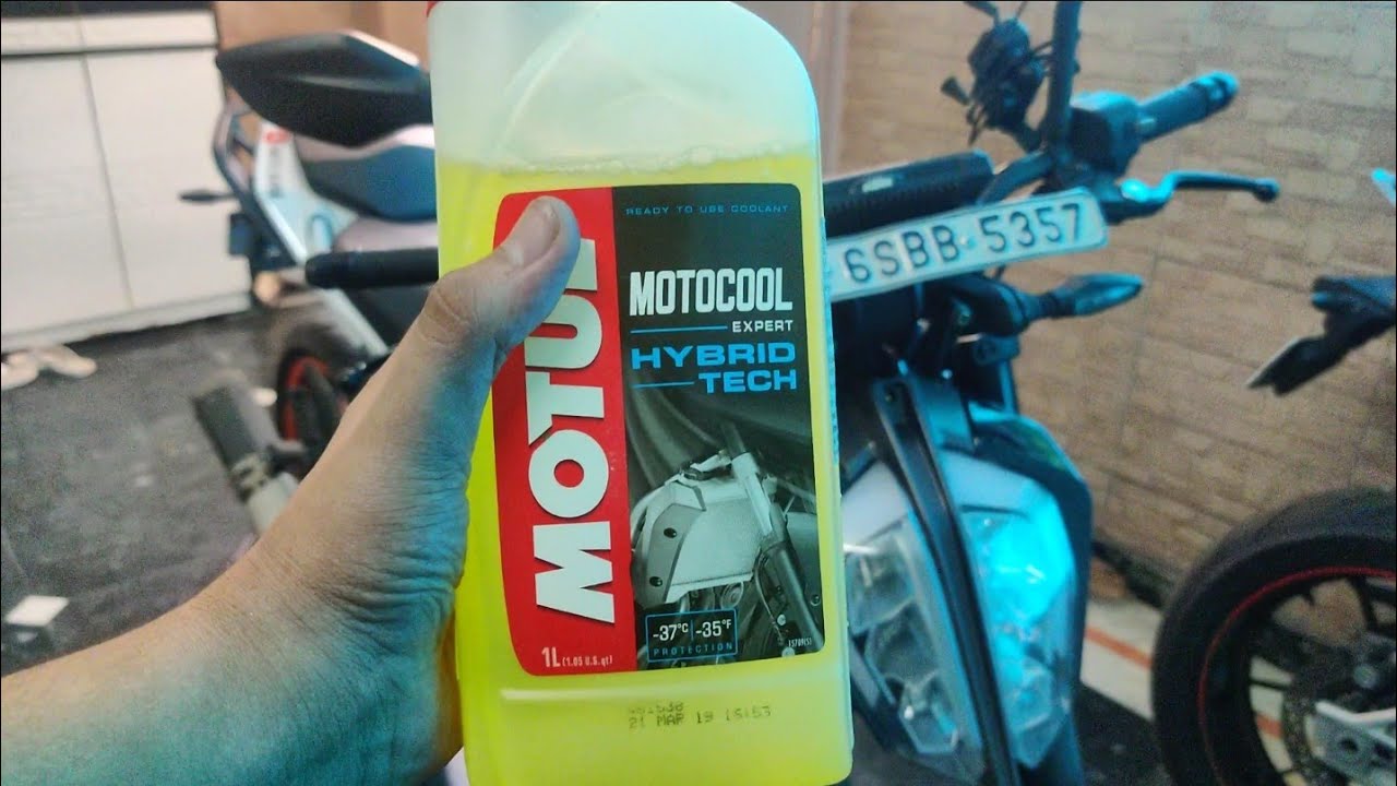Duke 390 Coolant change | Full Tutorial | Motul coolent