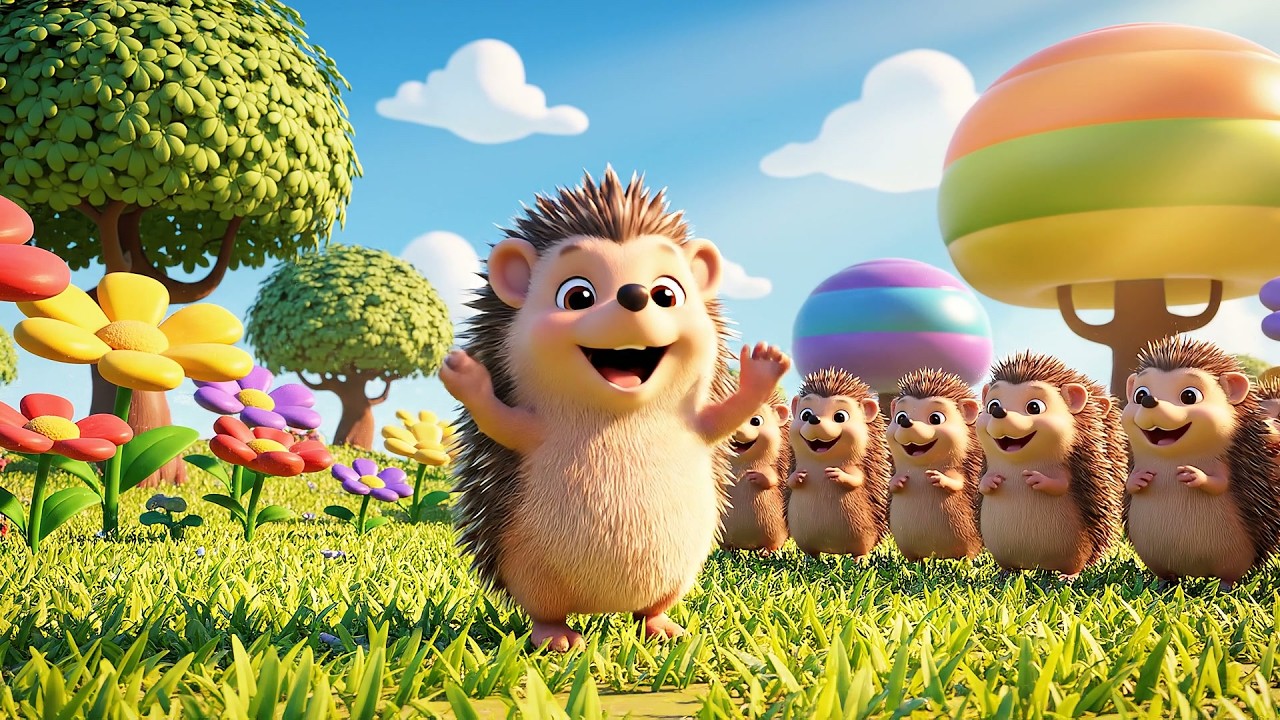 Cinco Cerditos Oink Oink Oink | Canciones de la Granja y Sonidos de Animales