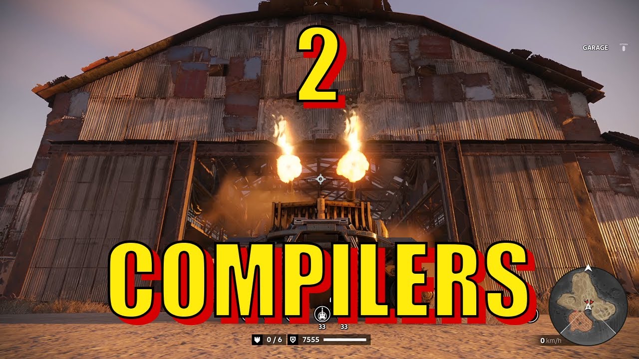 Crossout &ndash; 2 Compiler&ndash; DPS Test &ndash; 1K-9K Durability Cars