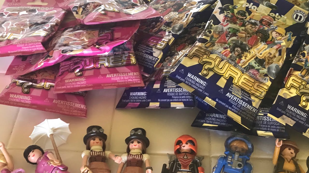 Playmobil Series 11 & 16 / My Collecting Habit / Mystery Package Unpackaging