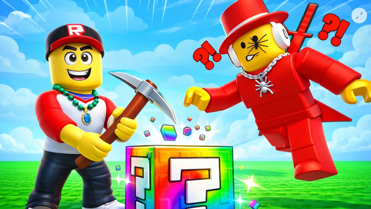 [UPD] ⛏️BREAK A LUCKY BLOCK! P1 4K ROBLOX GAMEPLAY #roblox #stealabrainrot #breakaluckyblock