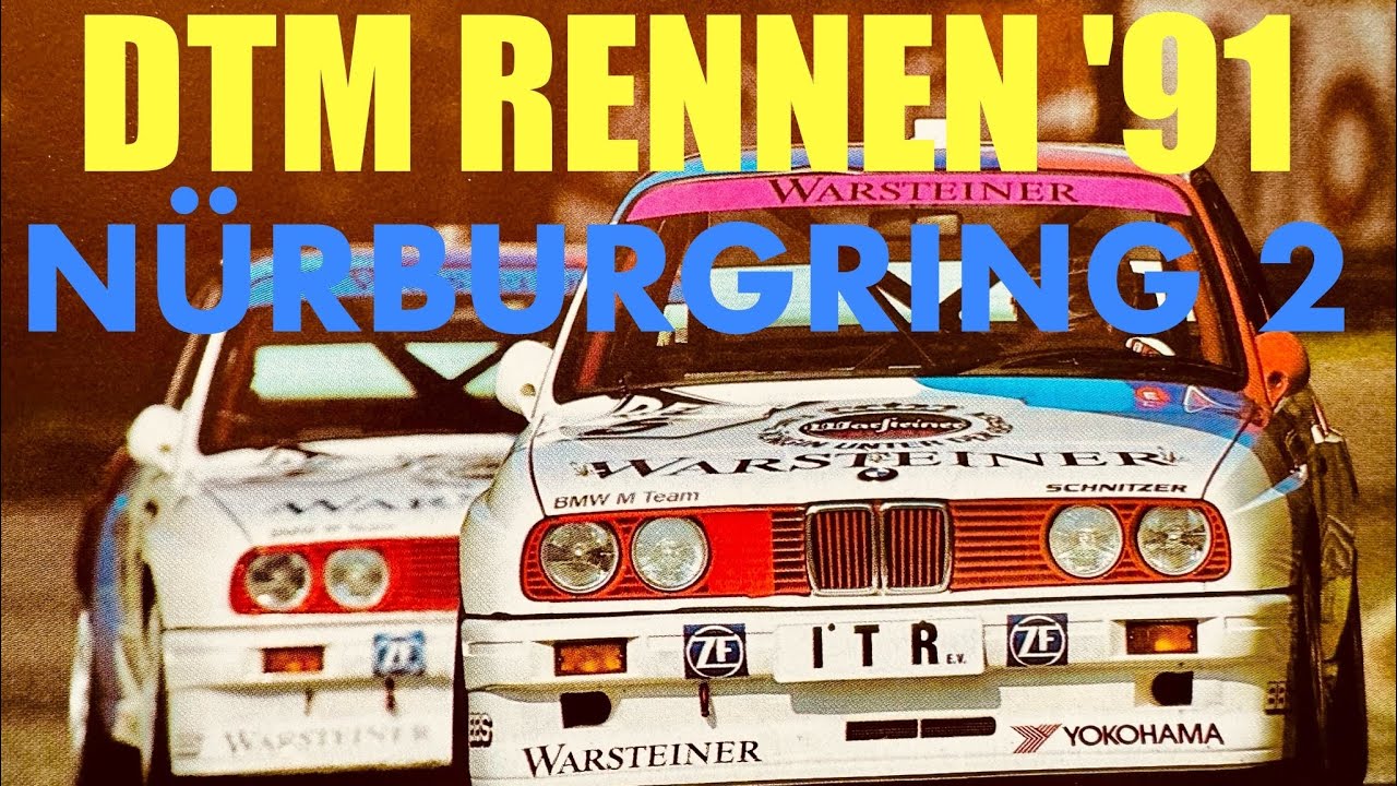 DTM 1991 Nürburgring 2 Rennen Lauf 15 & 16 Highlights Ellen Lohr Annette Meeuvissen