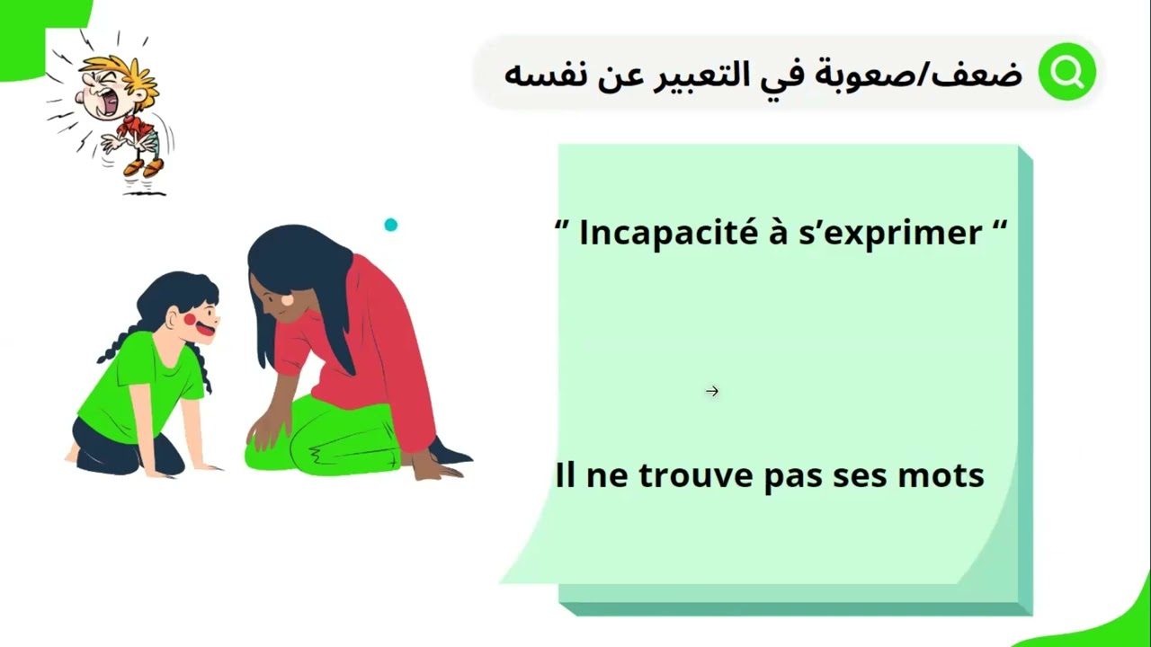 ورشة العناد 4: العناد بسبب صعوبة في التعبير عن نفسه