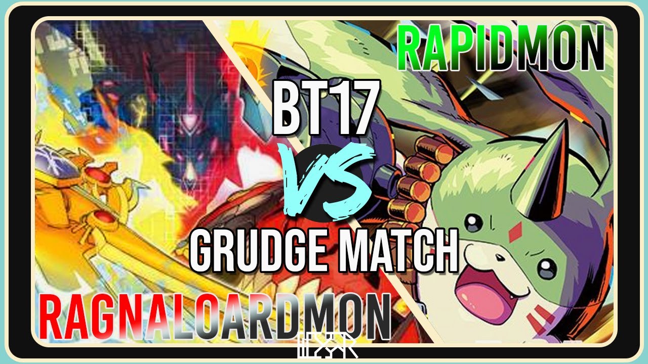 Ragnaloardmon vs Rapidmon [Digimon TCG BT17 Local FINALS Post Ban] Match Commentary