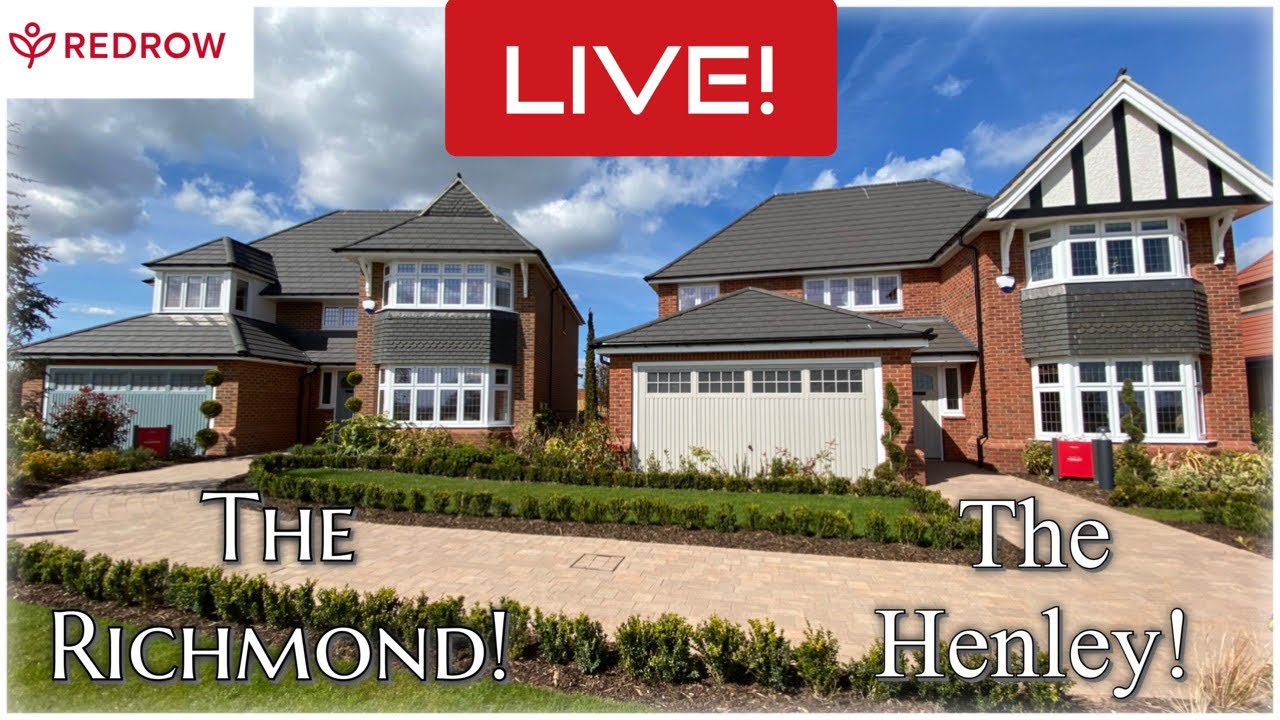 LIVE STREAM! INSIDE The Richmond & The Henley! By REDROW! Ash Holt - Newton Garden Village!