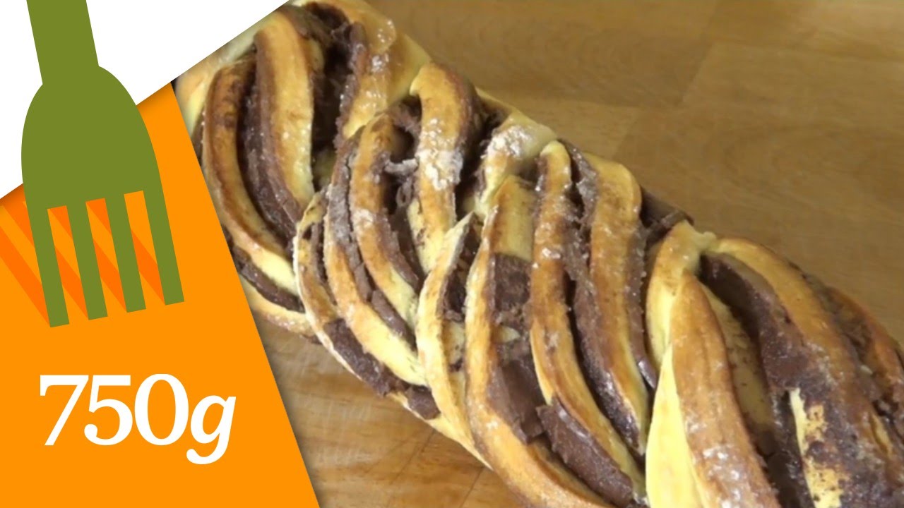Recette de Brioche tressée au Nutella - 750g