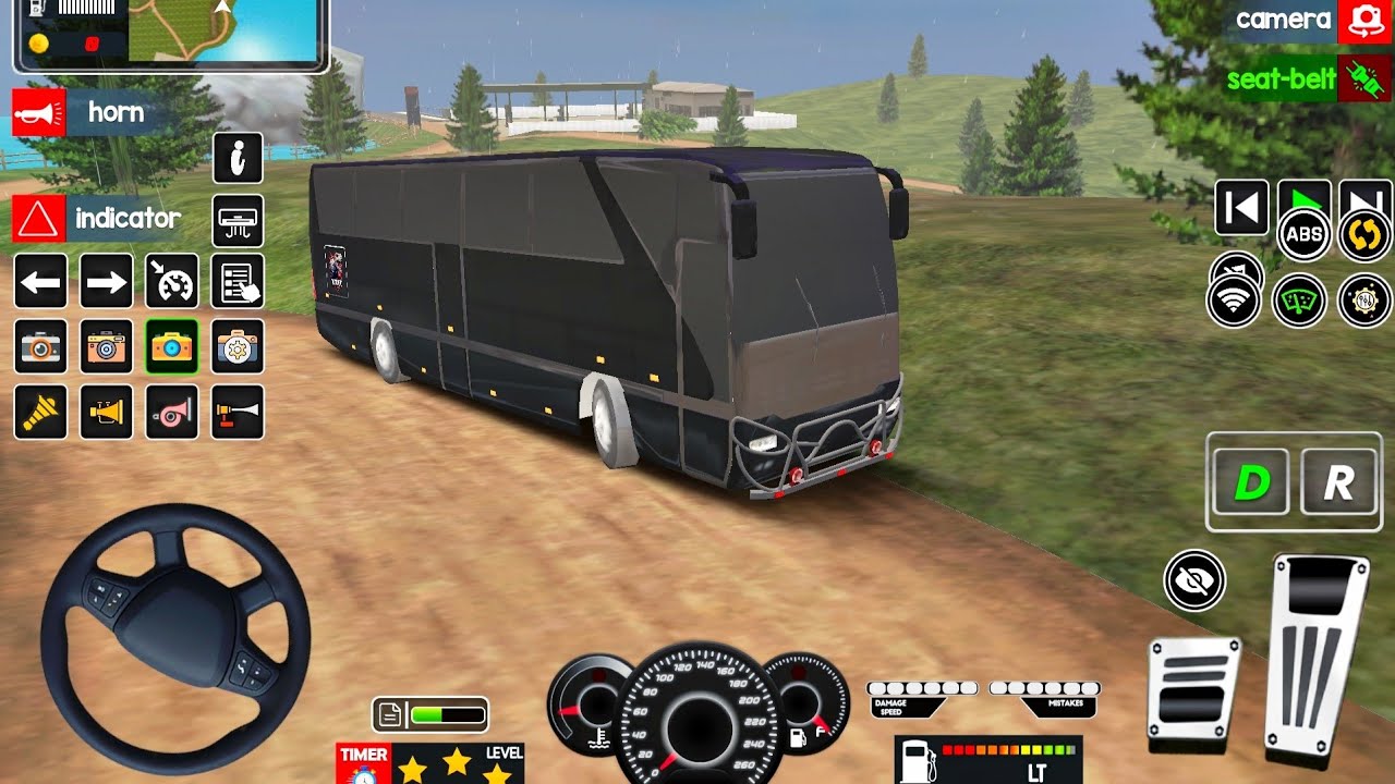 Real Bus Games 2026 - Public Transport Bus Realistic Offroad Driving - Bus Game Android GamePlay