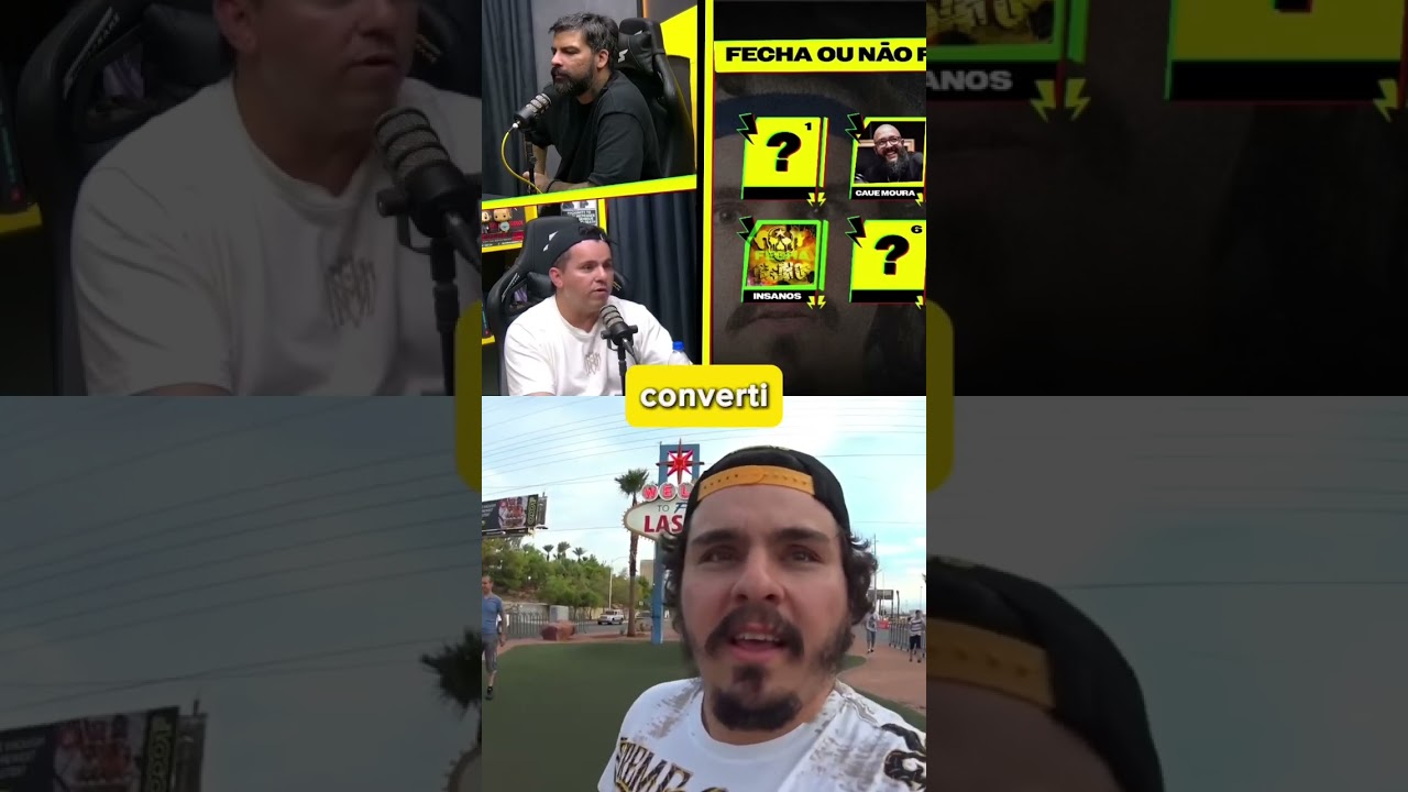 o JO&Atilde;O MMMV ainda FALA com o CAUE MOURA?