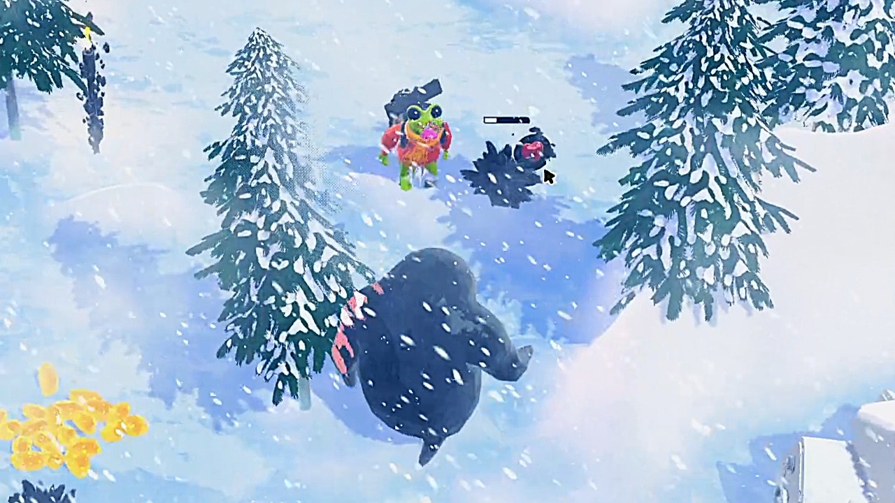 ПЛЕВАТЬ ЛЯГУШОНОК НА ВСЕХ ХОТЕЛ 😁 - FROGGY HATES SNOW #2