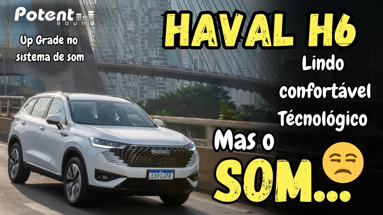 HAVAL H6 HEV Up grade no sistema de som! Como melhorar o som do haval ? Alto falantes BLAM áudio.