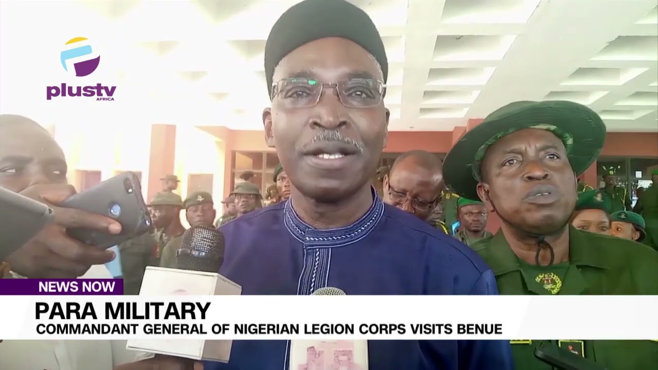 Para Military: Commandant General Nigerian Legion Corps Of Commissionaires Visits Benue | NEWS