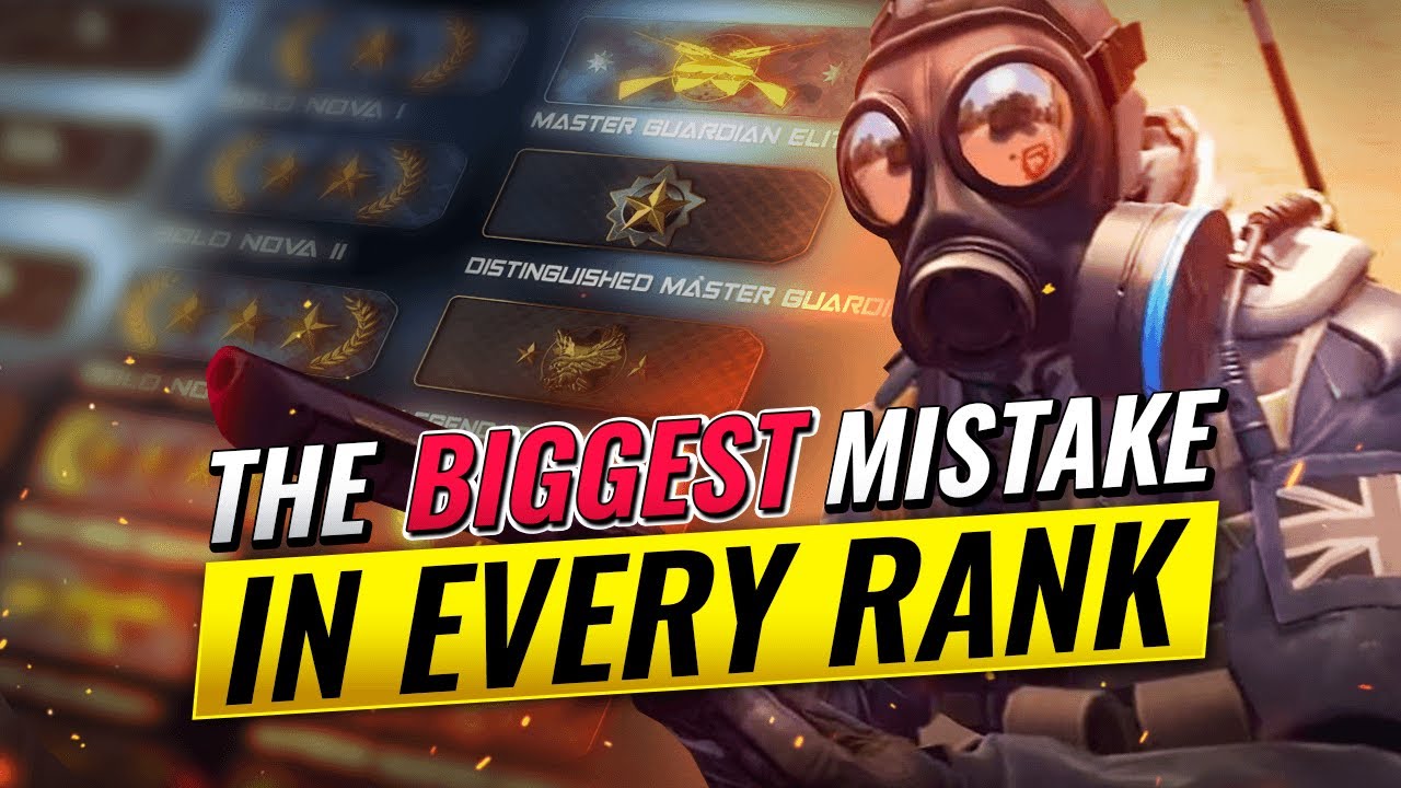 The #1 Mistake EVERYONE Makes For EVERY RANK - CS:GO