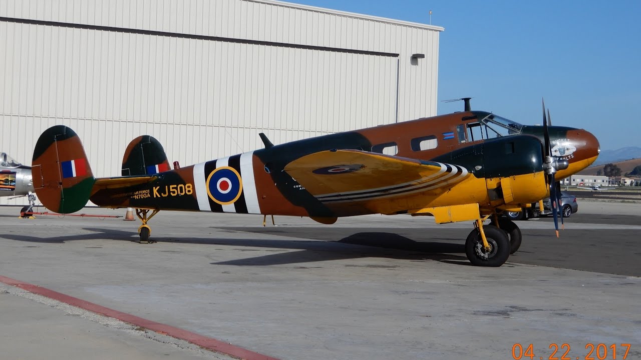Flight in C-45 