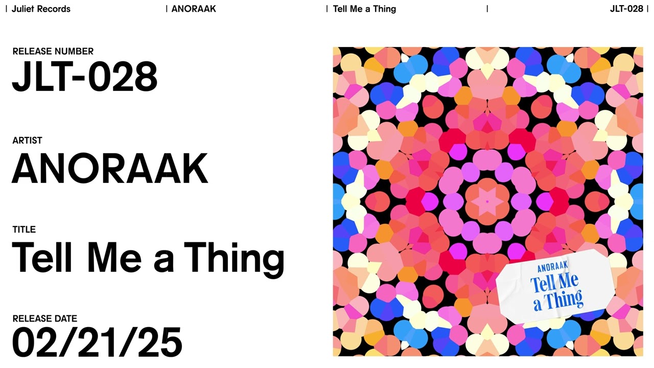 Anoraak - Tell Me a Thing
