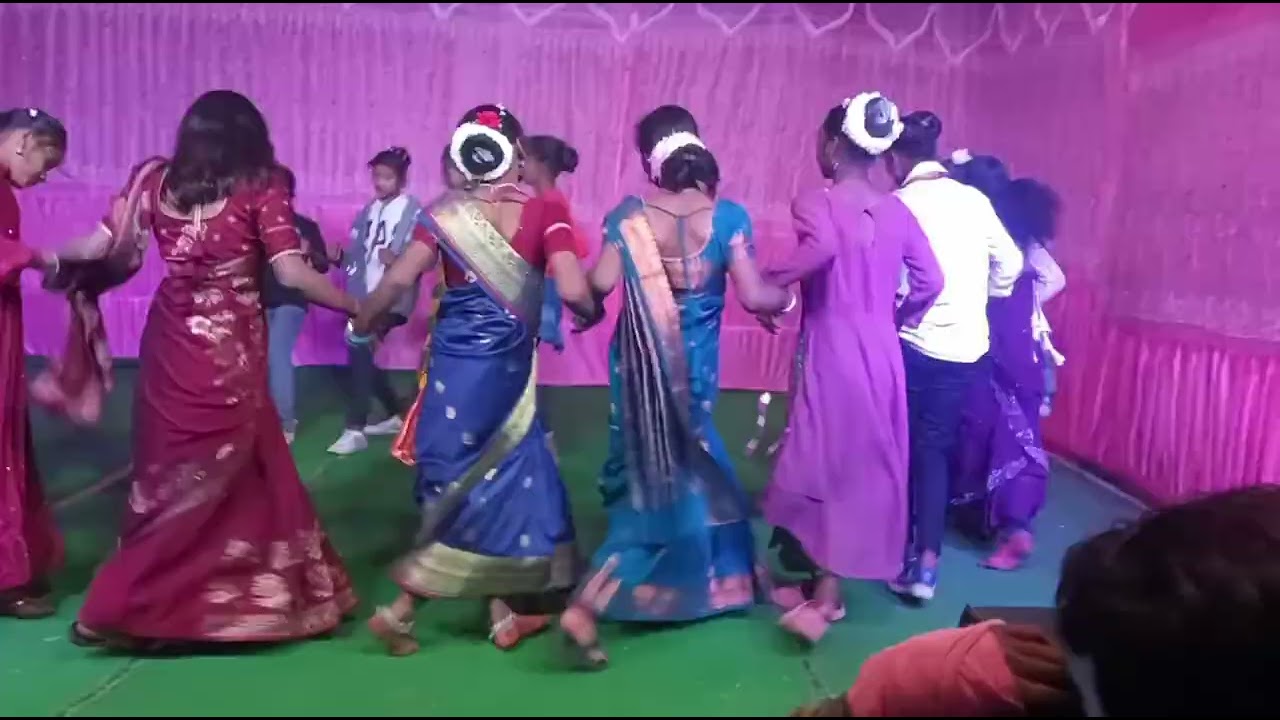 Mayang mayang 2//new nagpuri ho song 2025/Our Luhakani St.Hostel Sister's Chain Dance
