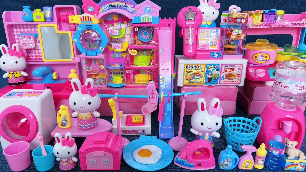 10 Minutes Satisfying with Unboxing Hello Kitty House and Kitchen Set Toys ASMR | Review Toys