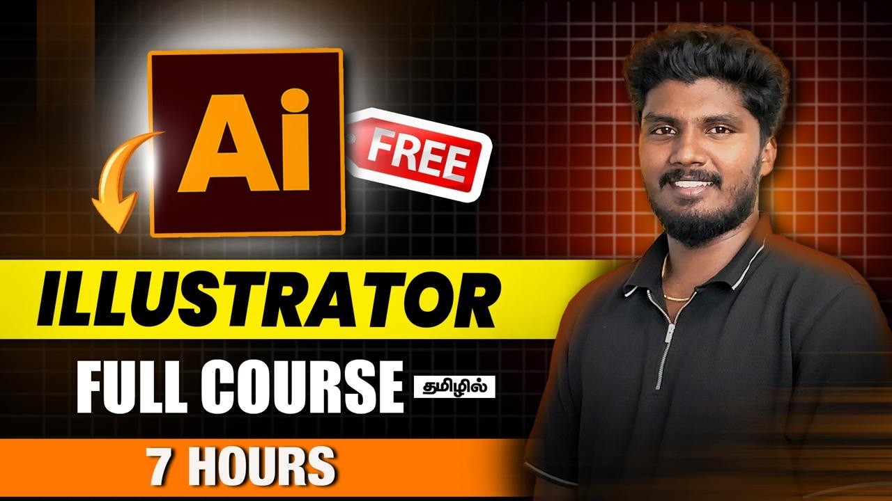 The No.1 (Illustrator Tutorial) in Tamil | | Earn ₹1 Lakh Per Month with Design Skills