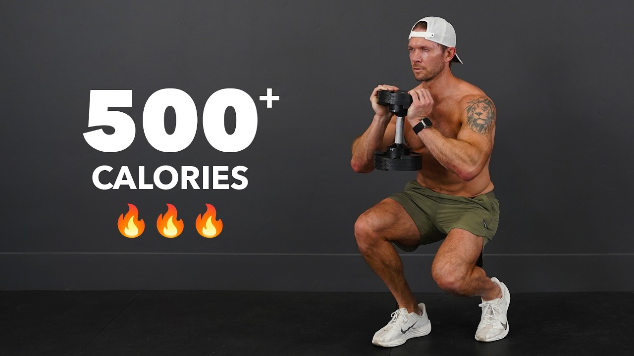 Burn 500 Calories! Total Body Strength + HIIT Workout