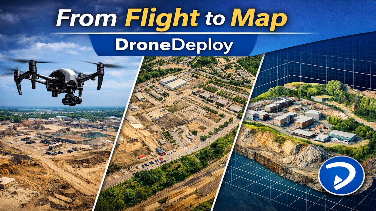 From Flight to Map: Drone Imagery Processing Workflows Part 1: Drone Deploy