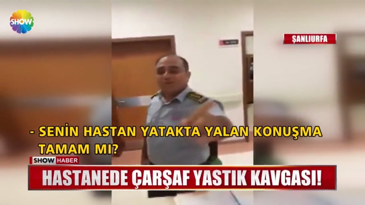 Hastanede çarşaf yastık kavgası!