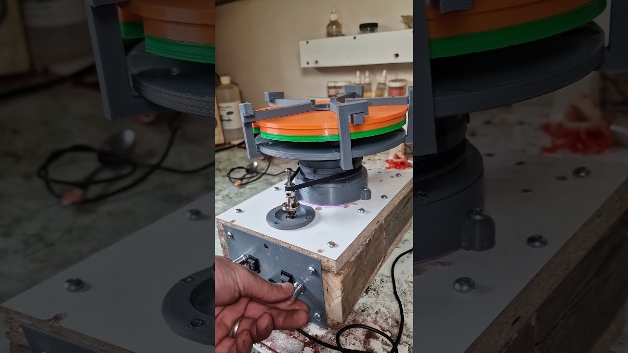 Putting A Spin On Things: Testing Out The Spincasting Machine!