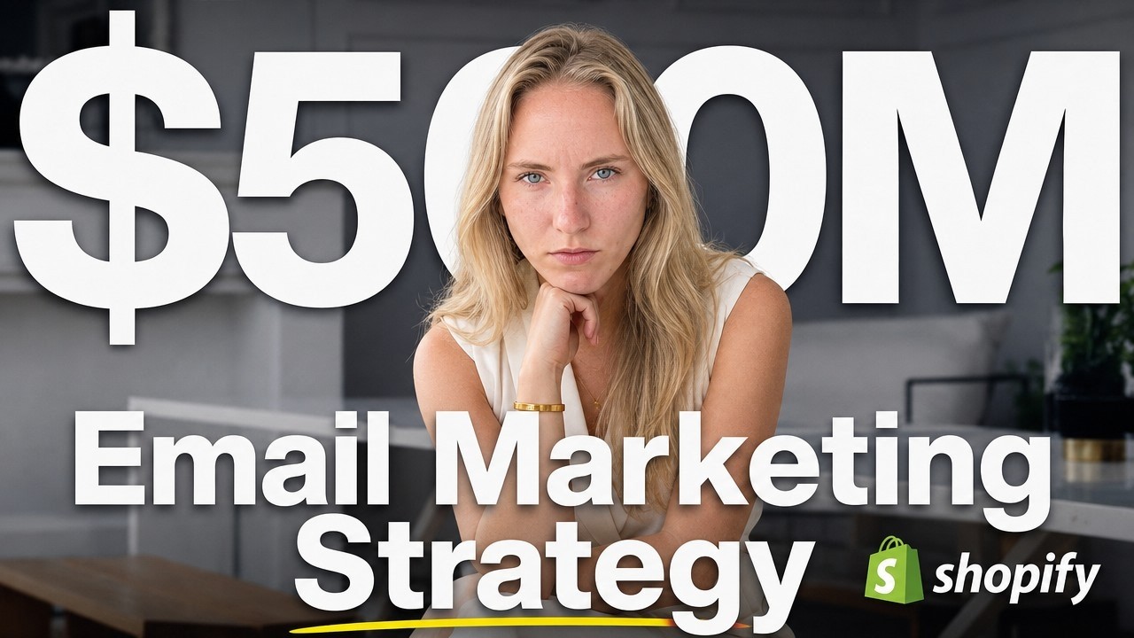We Make $500k Per Month With This Email And SMS Strategy (Shopify and Klaviyo)