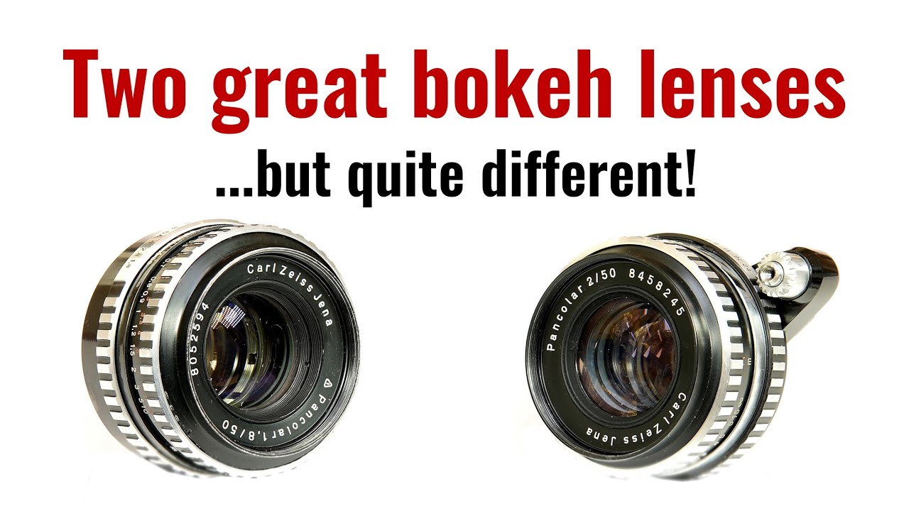 Carl Zeiss Jena Pancolar 50mm f1.8 and f2.  A review of two great bokeh vintage lenses.