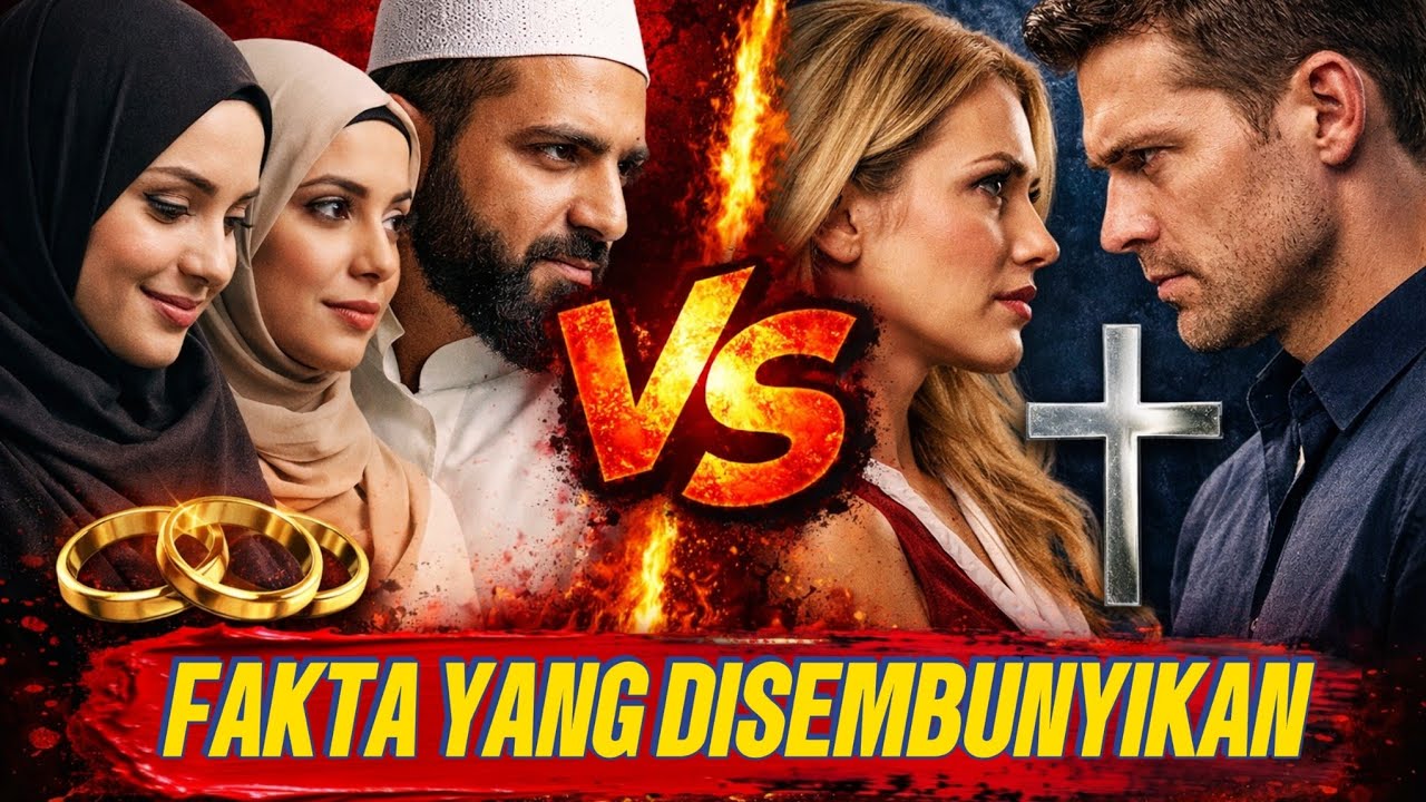 MENGAPA ISLAM MEMBOLEHKAN POLIGAMI dan CERAI,  Sementara Kristen Melarangnya? 