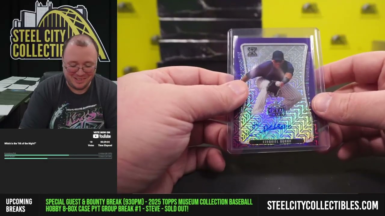 2021 Leaf Metal Draft Baseball Hobby 12-Box Case Random 4-Hit Group Break #3 - Steve