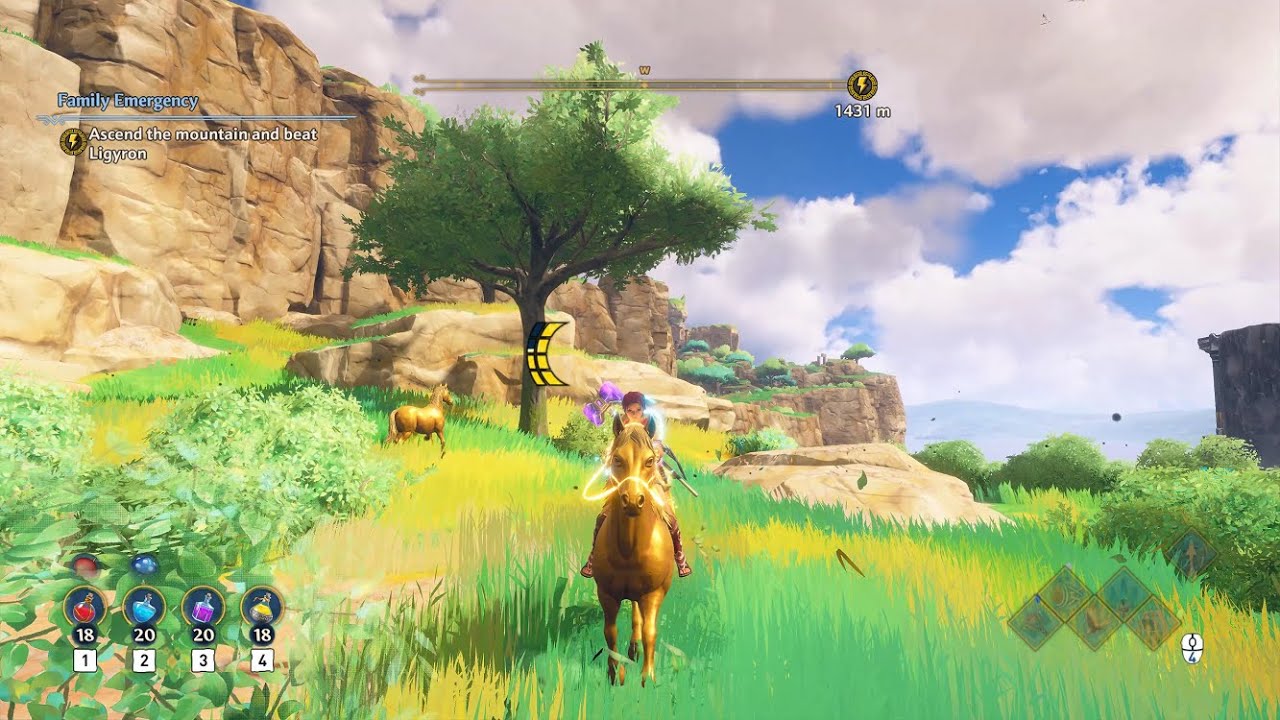 Where to Find a Golden Horse | Immortal Fenyx Rising Puzzles [4k 60fps] | RTX 3080