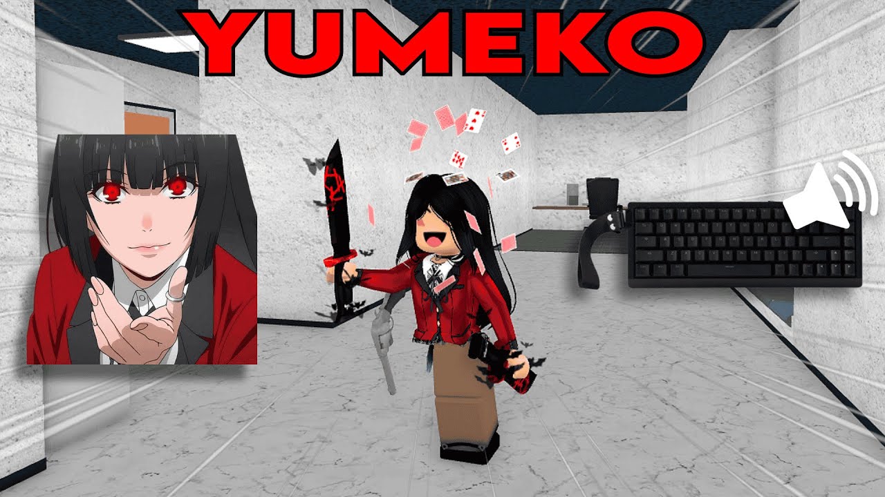 YUMEKO JABAMI BEATS TEAMERS ON MM2...👀 (Handcam + Asmr)