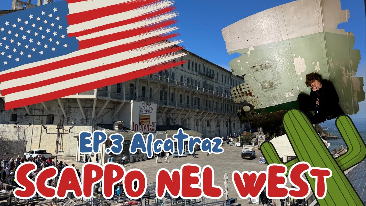 Alcatraz San Francisco U.S.A California, scappo nel West