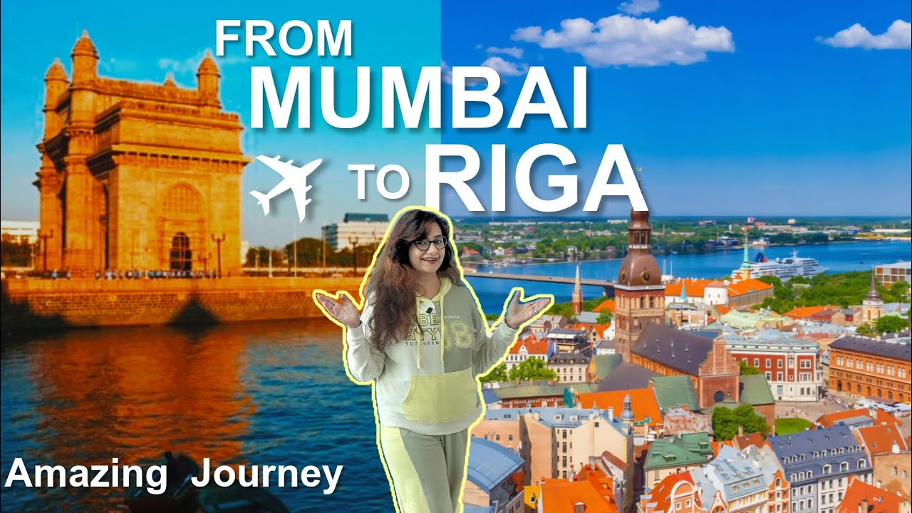 Mumbai to Riga | Europe Travel Vlog | Complete Journey Experience & Budget
