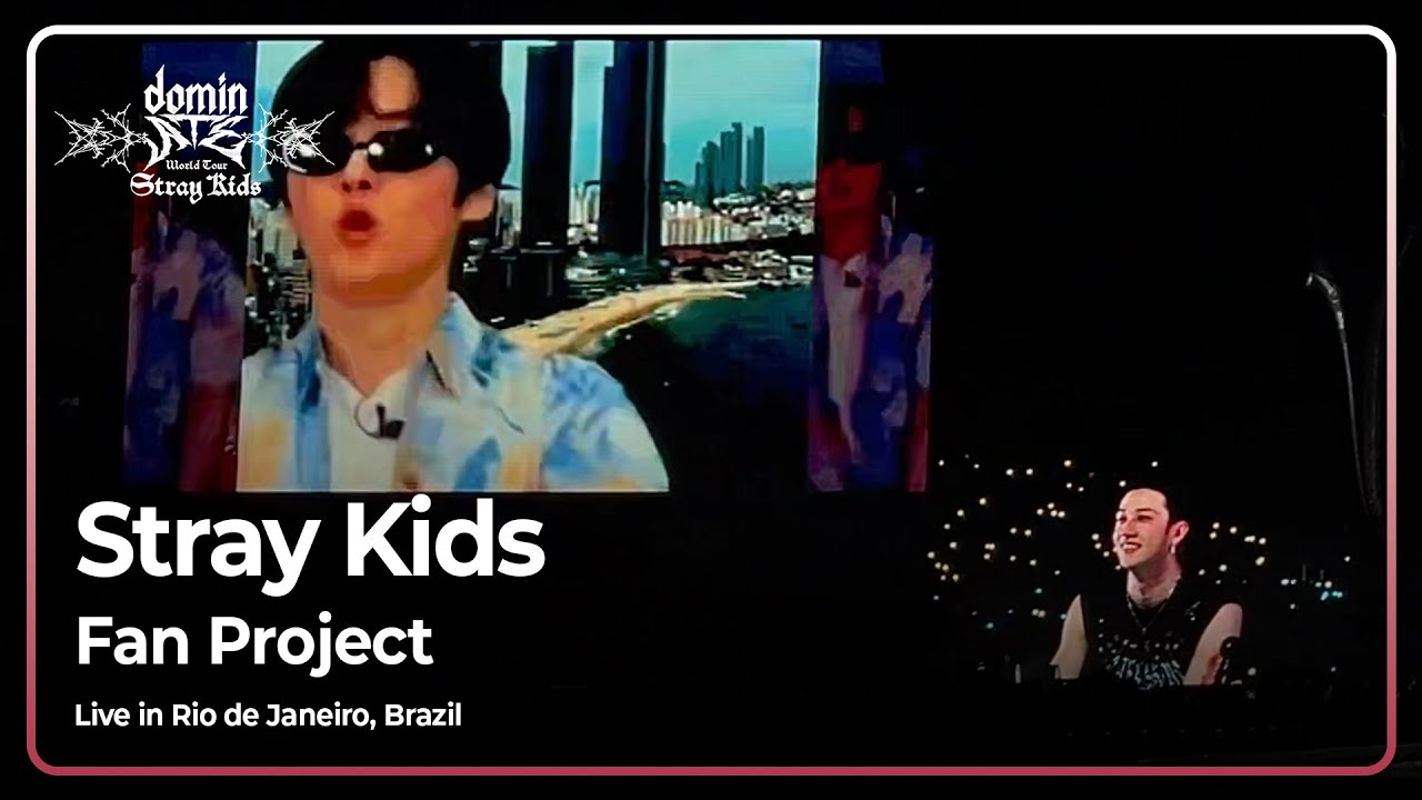 Fan Project - Stray Kids dominATE (Rio de Janeiro, Brazil)