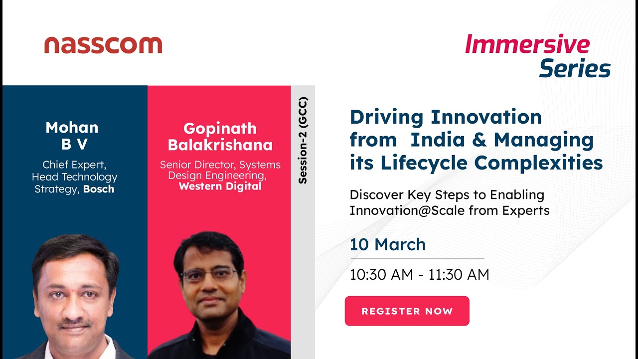 Quarterly Immersive Series(5th Ed): Driving Impact Through Innovation -Session 2
