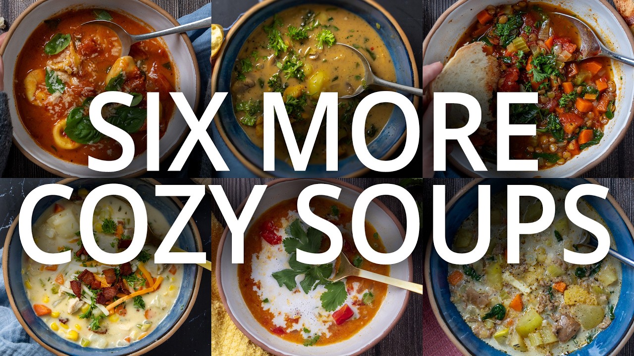 More COZY Soup Recipes! | Soup Season 🌱🥣