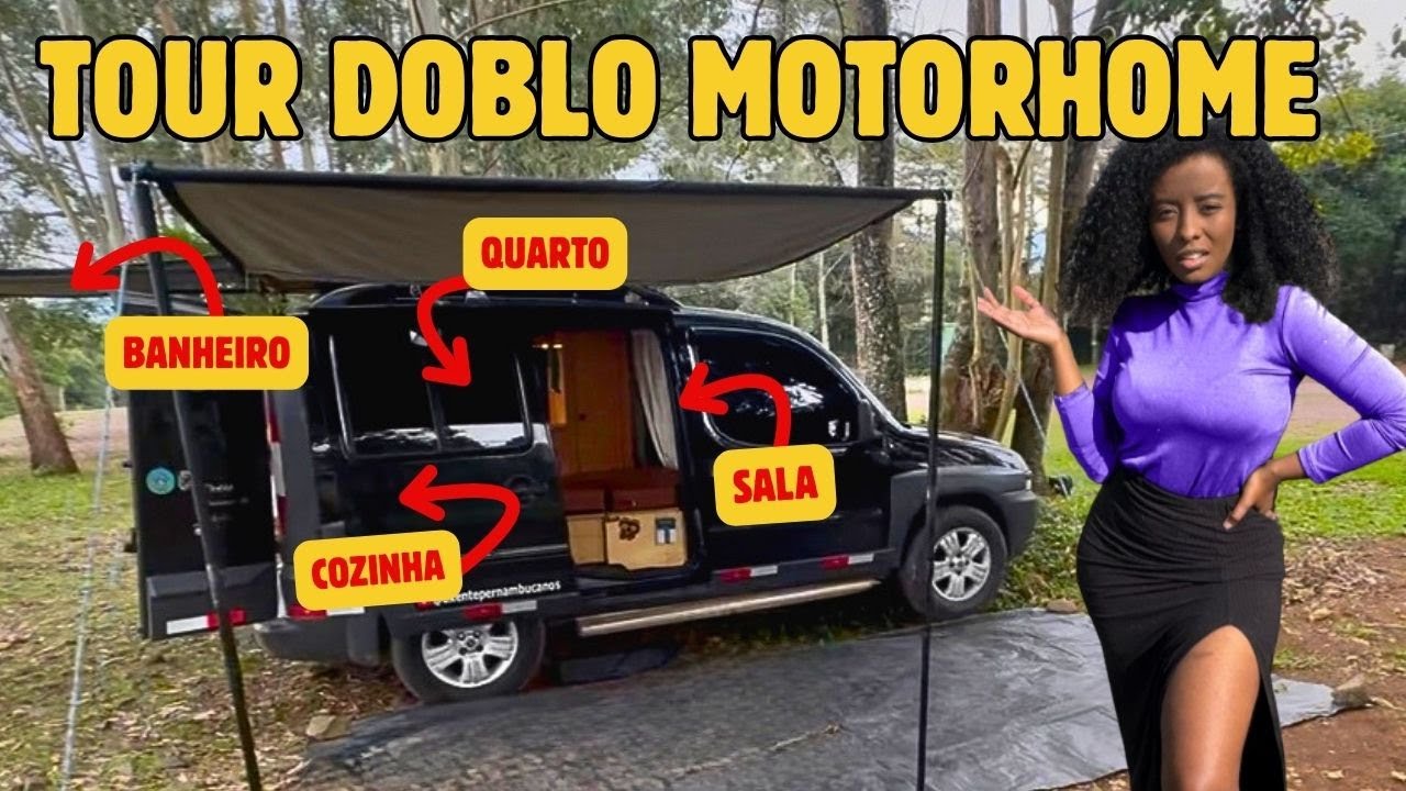 TOUR DOBLO MOTORHOME mais funcional do BRASIL