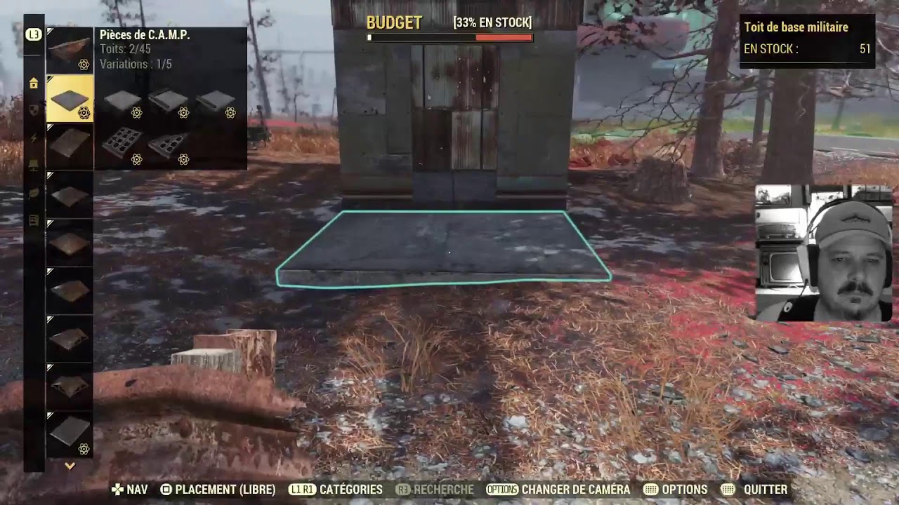 Fallout soixante seize direct évènements constructions blabla