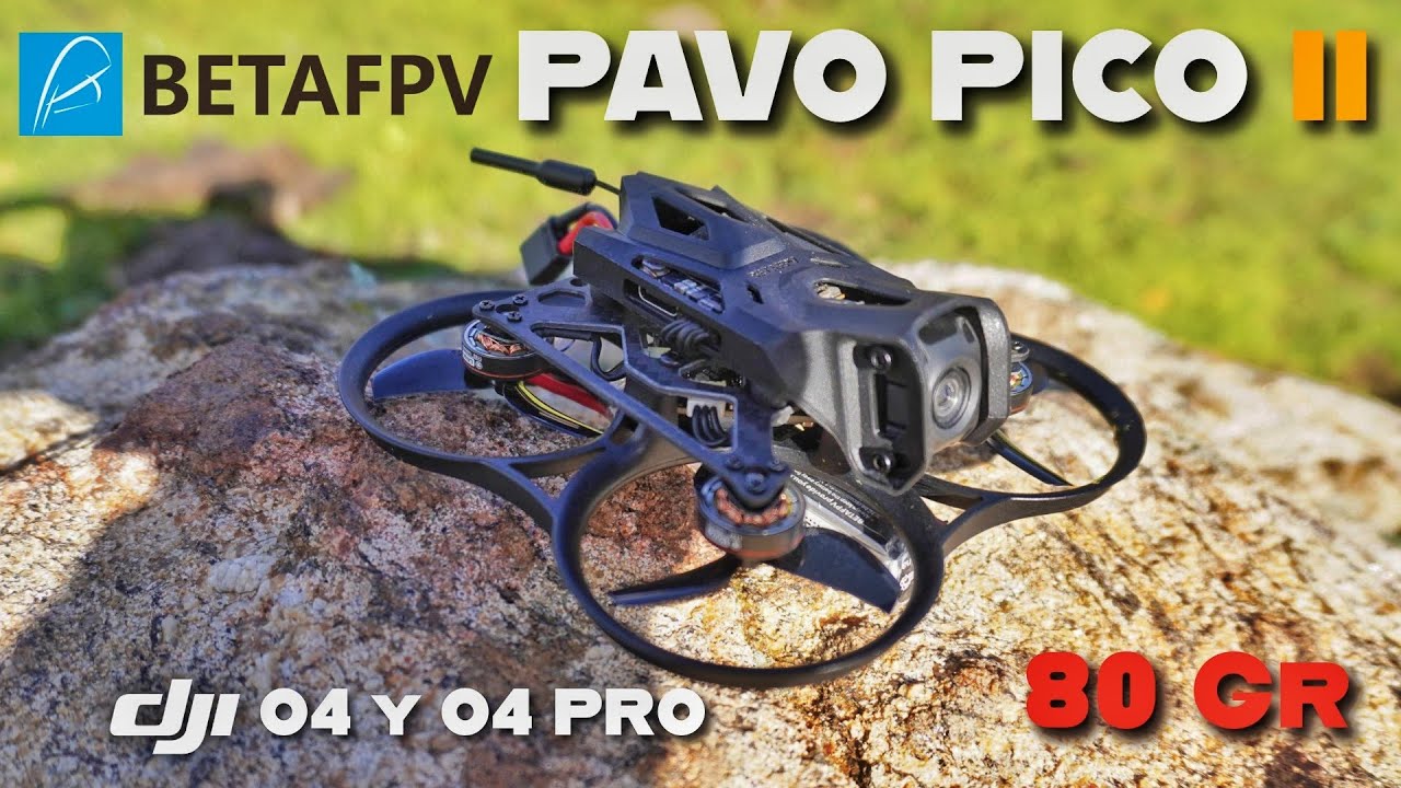El Drone minúsculo🔥 Pavo Pico 2 con Dji O4 Pro y O4 Solo 80 gramos 