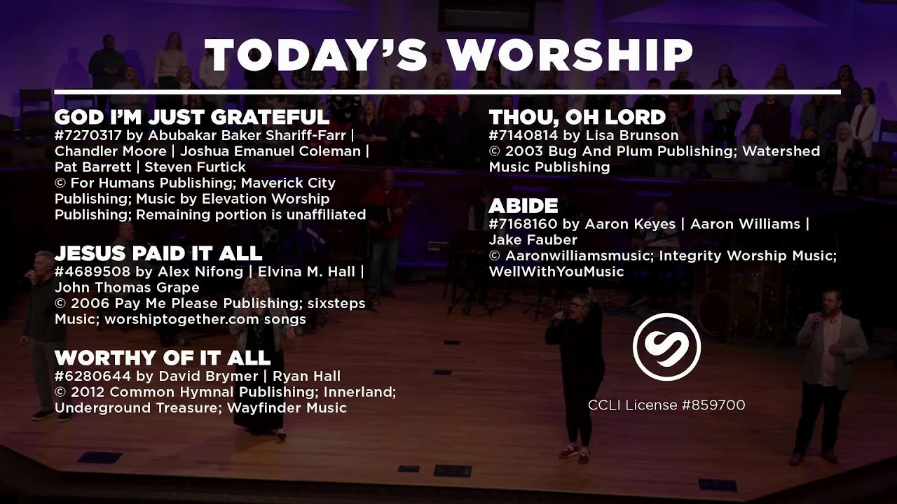 Worship @ Salem Livestream | Sundays @ 9a & 10:30a.
