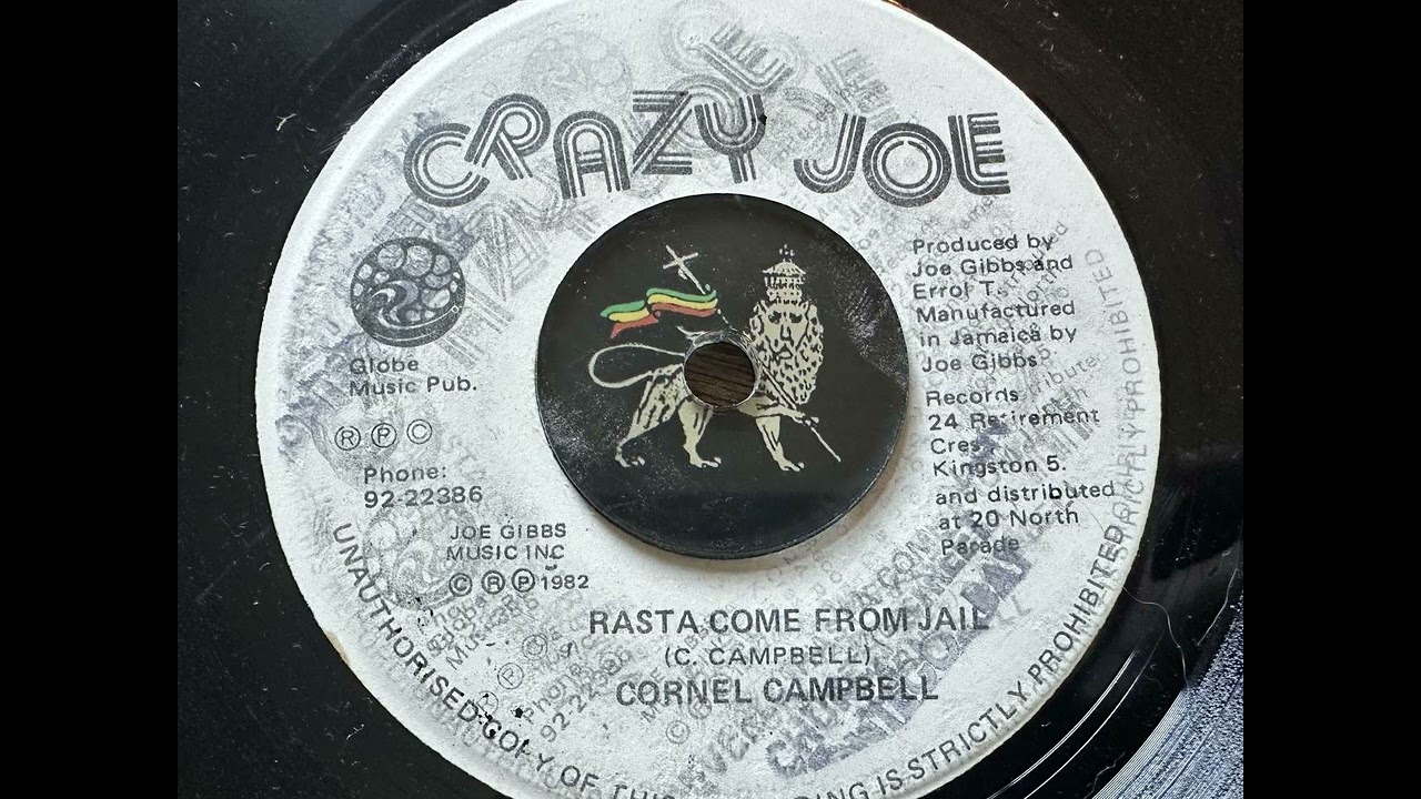 Cornell Campbell - Rasta Come From Jail