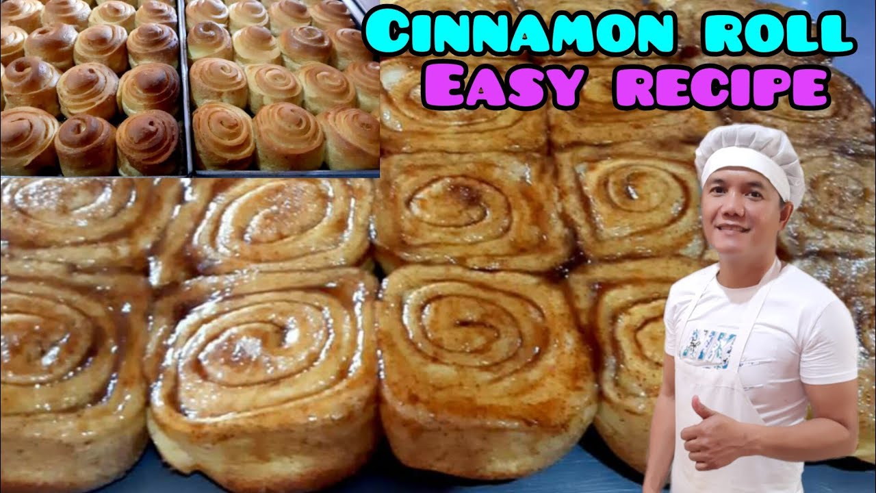 CINNAMON ROLL EASY RECIPE❤😲PAANO GUMAWA NG CINNAMON ROLL?CINNAMON ROLL TIPS AND IDEA MAKING❤