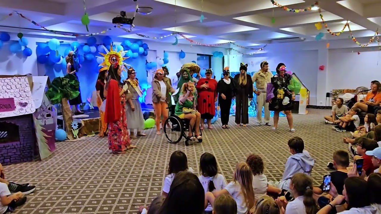 VI Obóz SMA - występ rodziców