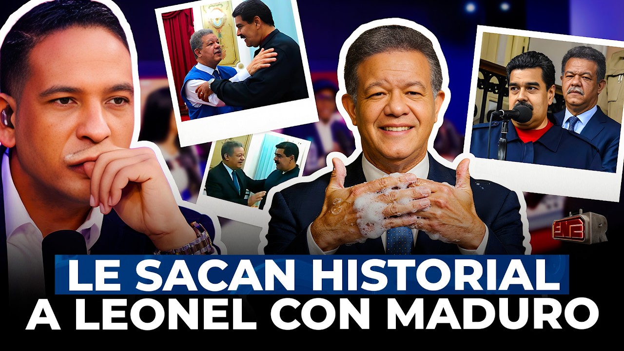 ¡TE DESCUBRIMOS! LE SACAN HISTORIAL A LEONEL CON MADURO TRAS LAVARSE LAS MANOS