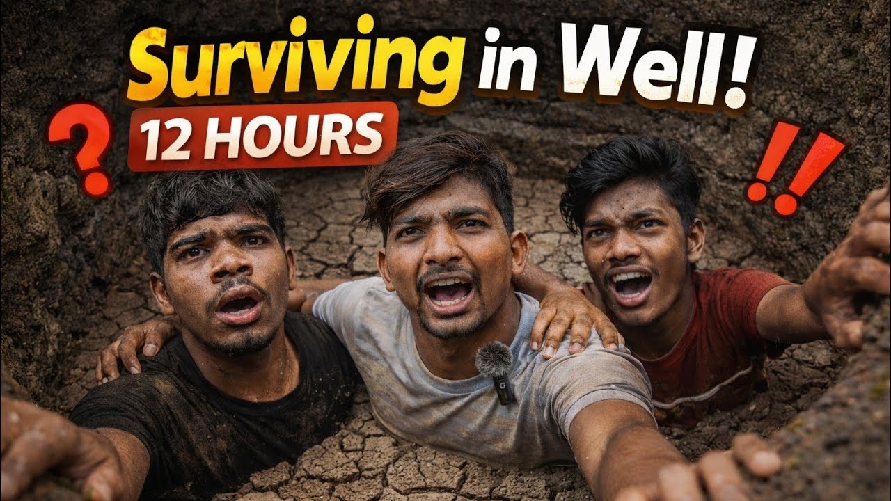 “Surviving In Well” 12 Hours 😱😰 ll “कुएं के अंदर 12 घंटे”।।