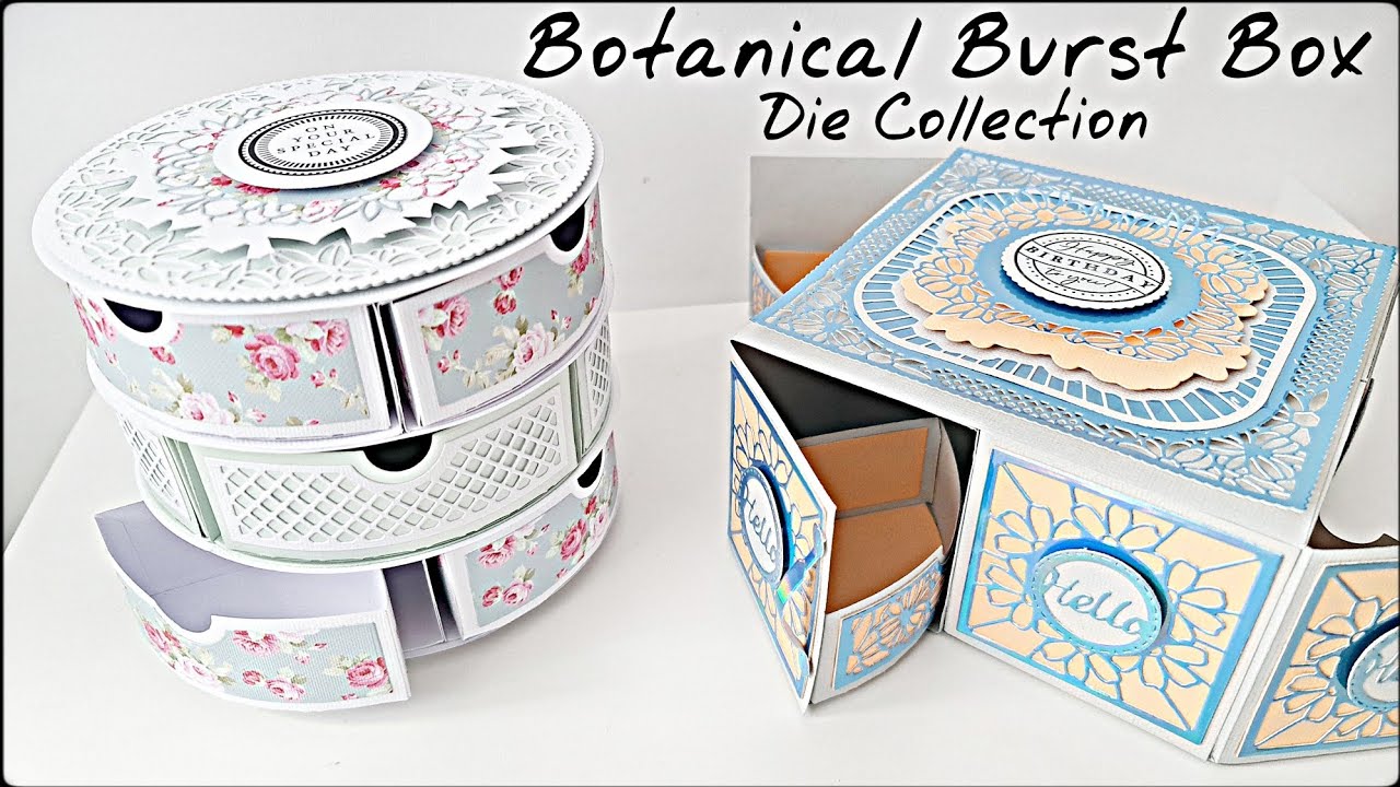 Botanical Burst Box Die Collection | Tonic Studios