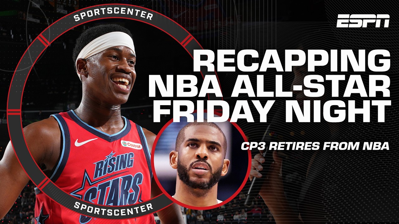 Dylan Harper called GAME against Ron Harper Jr. and Team Austin in Rising Stars Game | SportsCenter