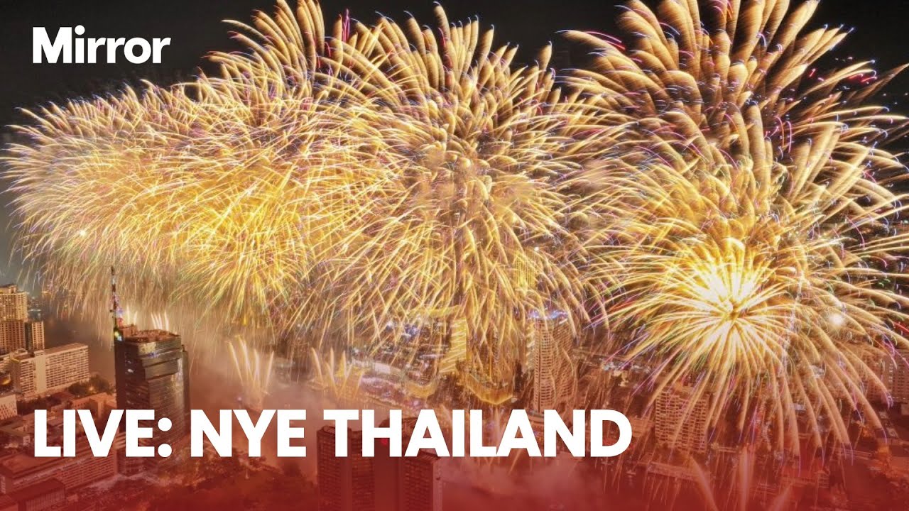LIVE: Thailand celebrates New Year's Eve with fireworks in Bangkok